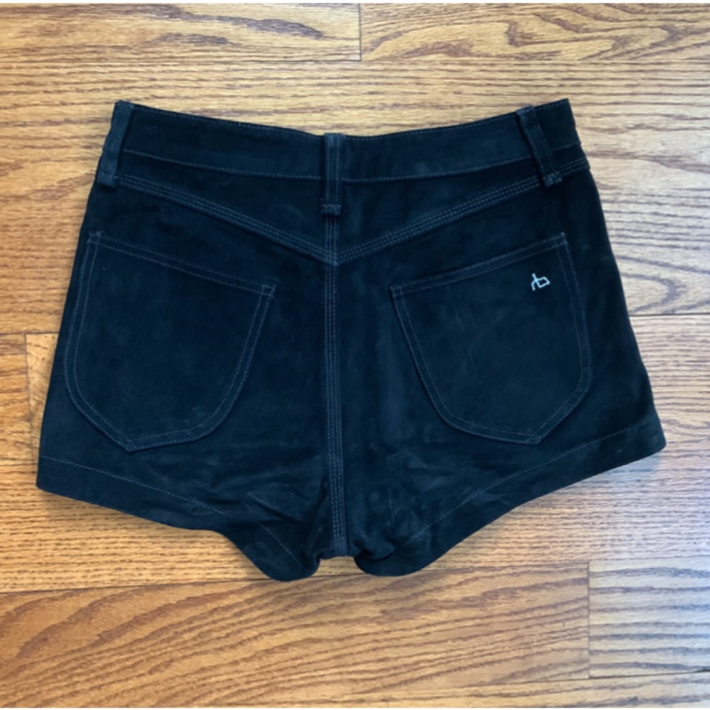 rag & bone Lou Suede High Rise Short - Picture 4 of 6